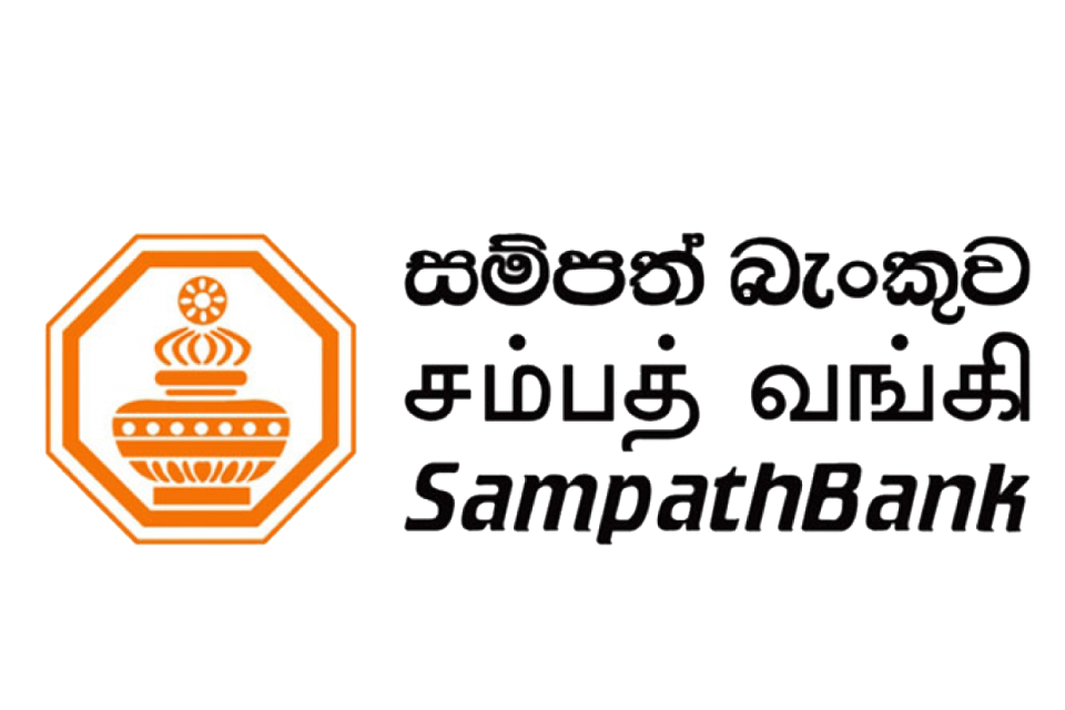 Sampath Bank PLC company logo, a partner of Biodiversity Sri Lanka